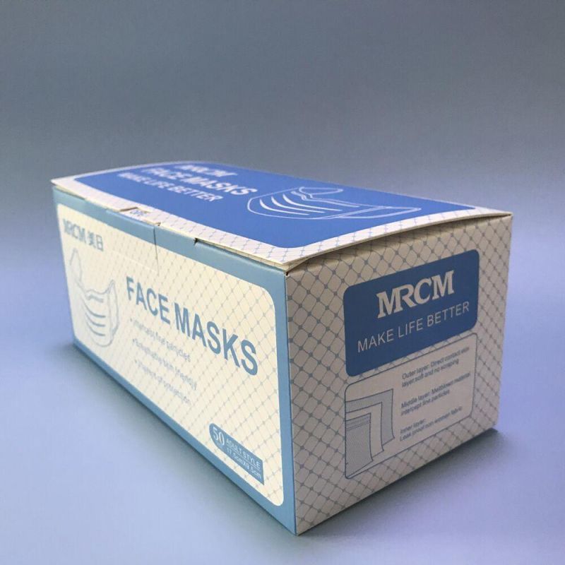 Chinese Good Supplier Face Mask for Civil 100 PCS Disposable Masks Comfortable Masks