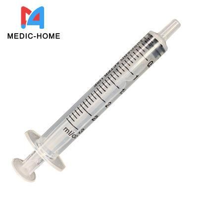 Disposable Medical Sterile Plastic Syringe with Needle