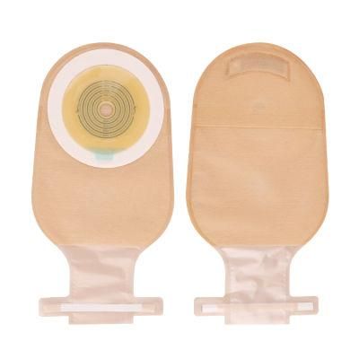 One Piece Drainable Ostomy Bag with Twist-Tie Closure