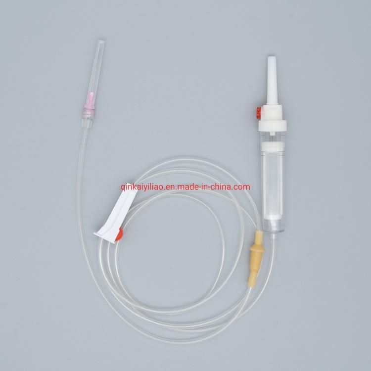 Disposable Blood Transfusion Set with Luer Slip Needle