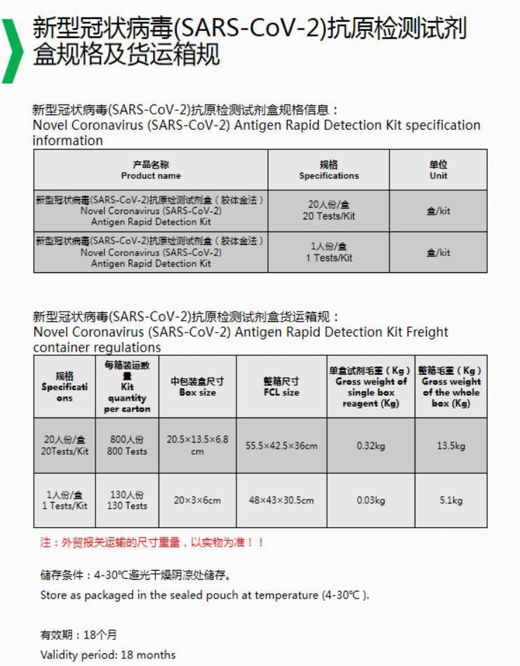 2021 Hotsale CE Virus Home Test Kit Prueba Antigen Rapid Test Kits Saliva/Swab Price, Quick AG Test Kit Antigen Kit, One Step Easy Rapid Antigen Test