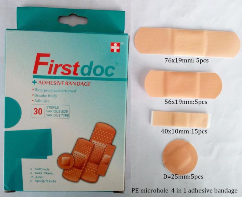 OEM/ODM Ce ISO Approved Adhesive Bandage / Band Aids