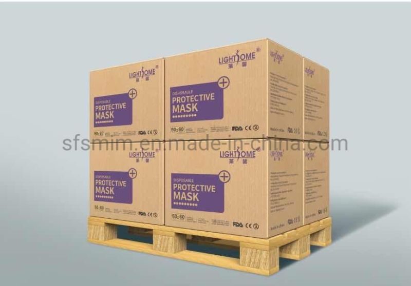 Lightsome Bfe 98.6 3ply Surgical Face Mask with FDA Ce Cfda