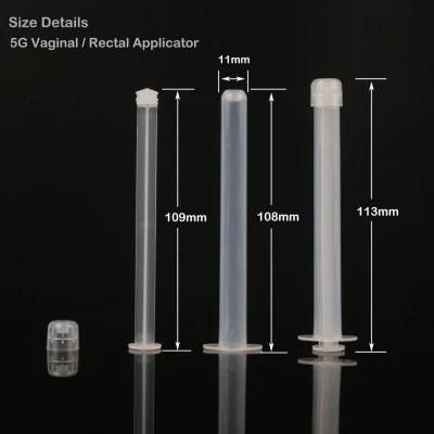 3G 5g Medical Injection Tube Disposable Washing Gynecology Gelatin Tube