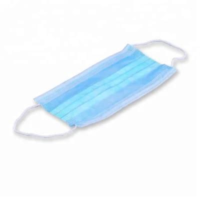 Eo Sterilization Disposable Medical Surgical Face Mask 3 Ply Against Avoid Bacteria Disposable Earloop