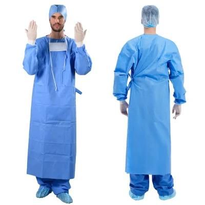 Sterile Patient Disposable Surgical Gown for Hospital