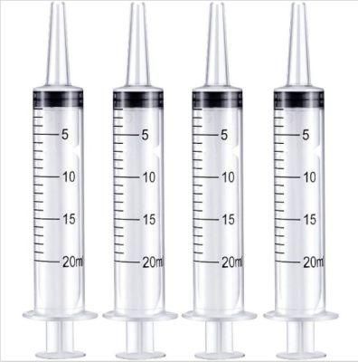 Disposable Medical Plastic Luer Lock Syringe with Needle