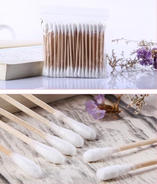 Disposable Cotton Swabs Applicator with Double Head