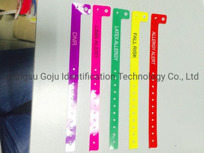 L Shape Wristband ID Bands ID Wristband