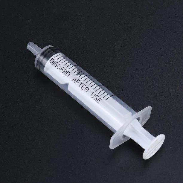 Plastic Disposable Syringe / Dispenser Without Needle