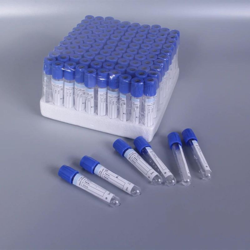 2ml Plastic Disposable Medical for Blood Routine Examination EDTA Vacuum Blood Collection Tube