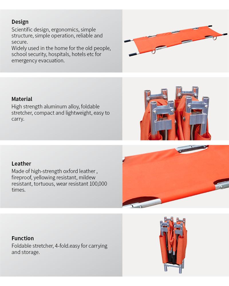 ISO9001&13485 Factory Simple Patient Stretcher