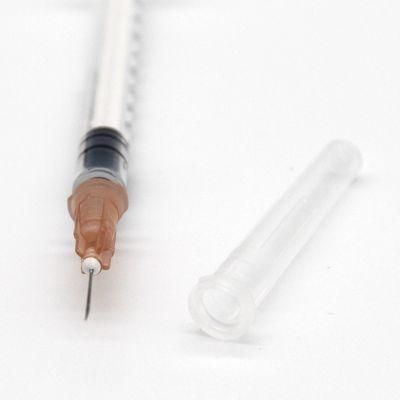 Disposable Self-Destruct Sterile Vaccine Syringe with CE 0.5ml 1ml 2ml