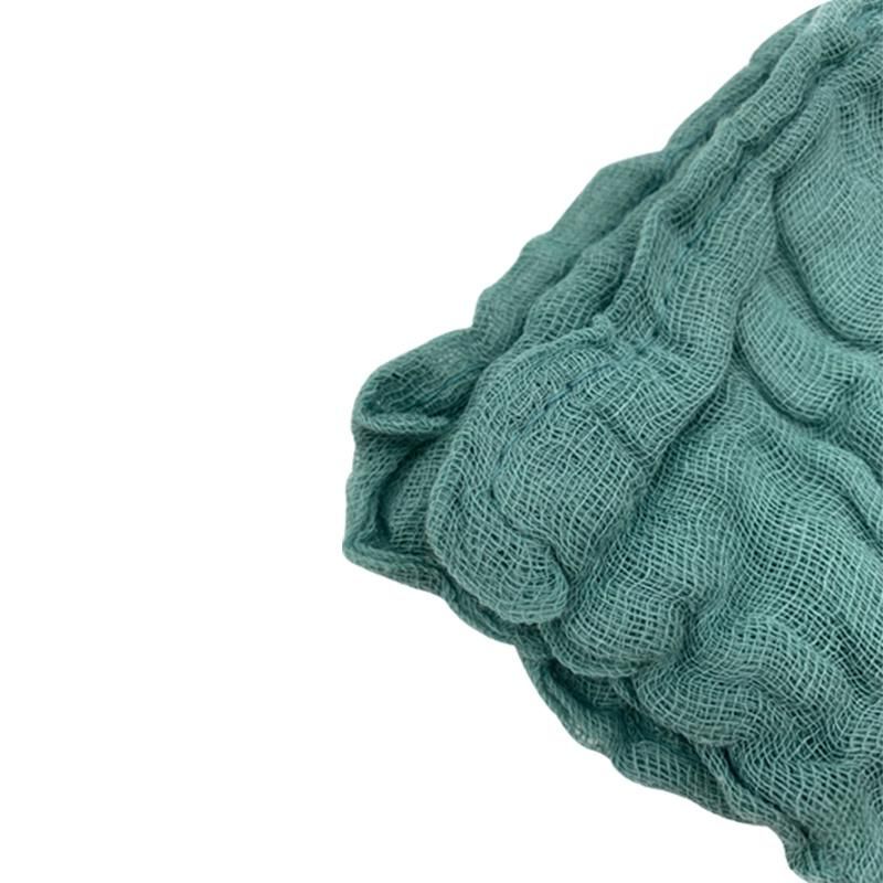 Ce  Cotton Prewashed Lap Sponge with X-ray Blue Green White Loop