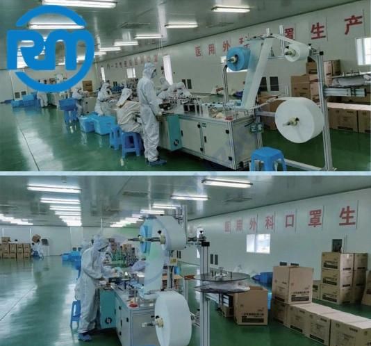 Medizinische Masken Earloop Non-Woven 3ply Disposable  Face Mask for  Workers Comfortable Portable