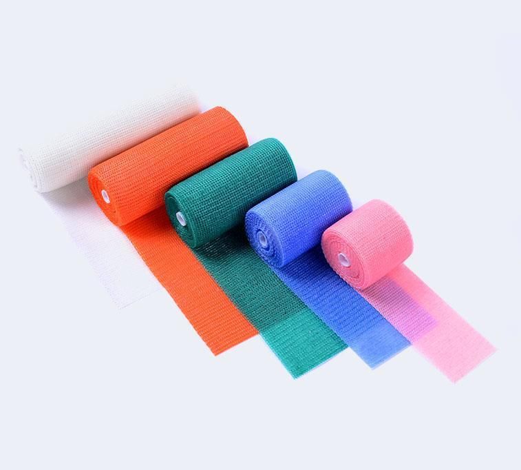 Wholesale Sports Elastic Adhesive Cohesive High Quality Medical Polyester Fiberglass Surgical Casting Tape