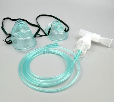 Disposable Medical High Quality PVC Mouthpiece Nebulizer with 20ml Jar