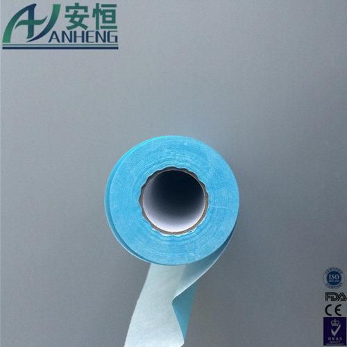 Hygienic Safety PE Tissue Laminate Disposable Bed Sheet Roll