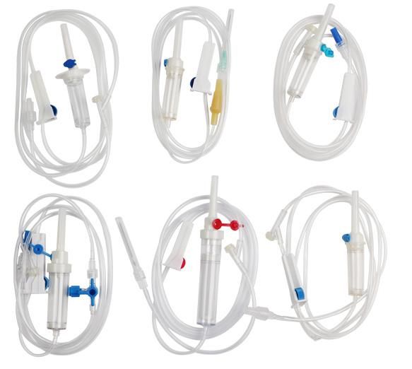 Wegomedical Infusion Set with Flow Regulator Lure Lock Infusion Sets