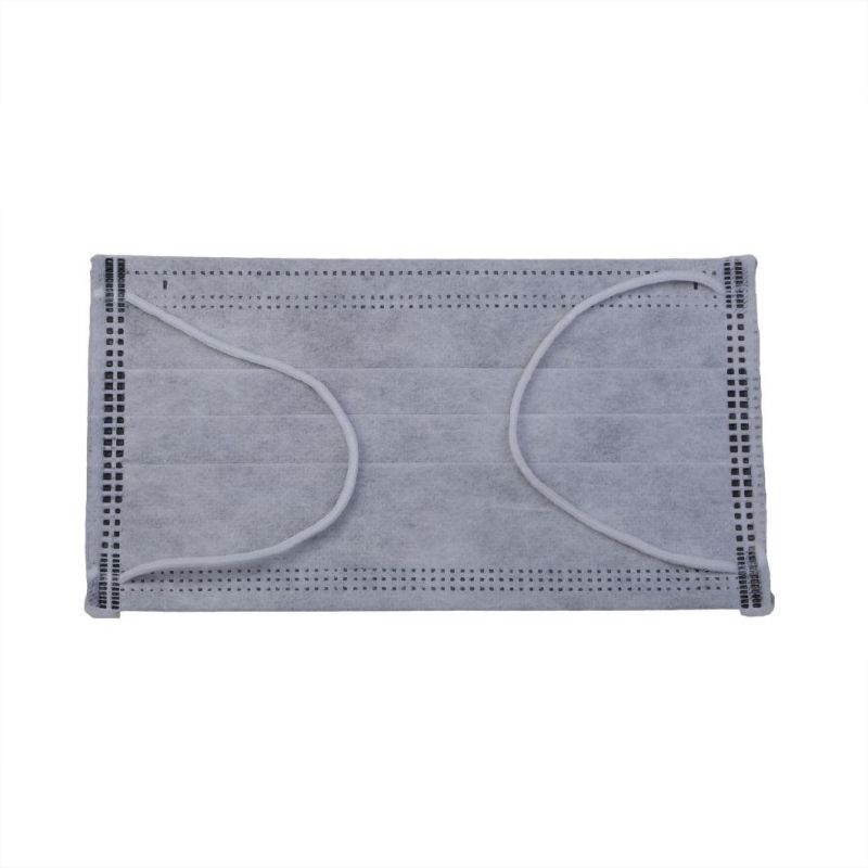 Pm2.5 Face Mask 4 Ply Active Carbon Filter Disposable Face Mask