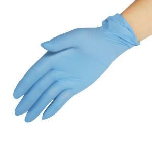 Wholesale Cheap Custom Large Blue Nitrile Gloves for Industrial Application Food Grade