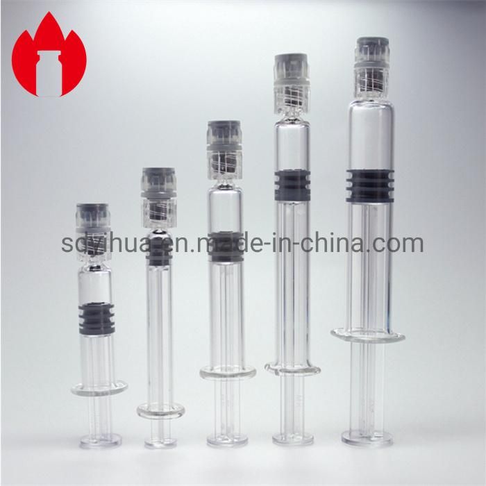 Dental Glass Syringe with or Without Needle for Injection