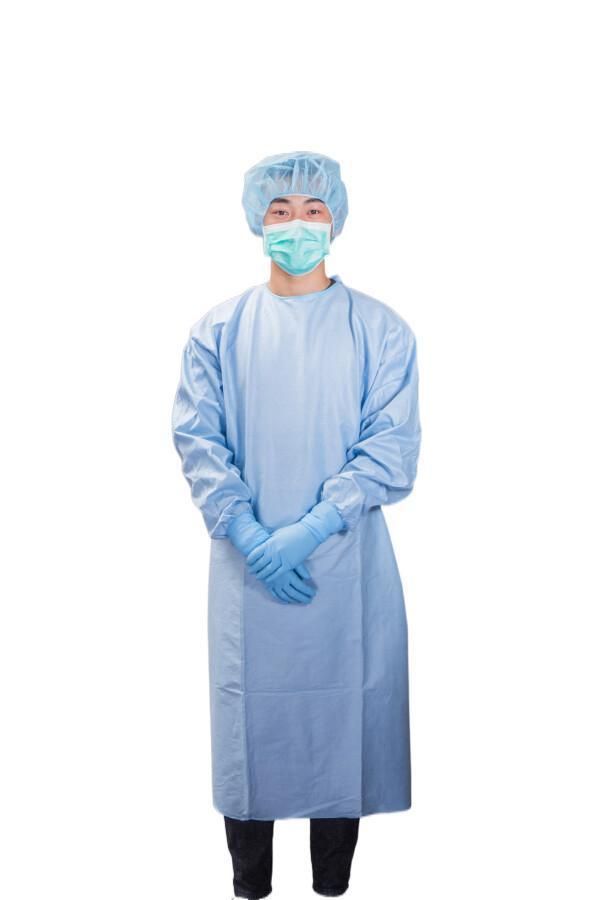 Isolation Gown Disposable SMS CE Approved Medical Isolation Gown