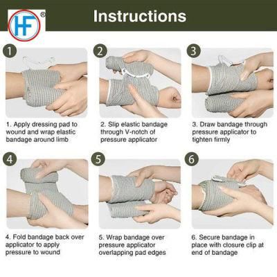 Hemostasis Hengfeng 10/15cm X4m Mdr CE Approved First Aid Bandage