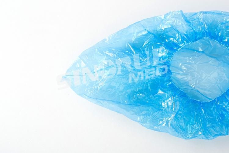 Hospital 36X15cm 41X15cm 40X16cm Medical Disposable PE Shoe Cover