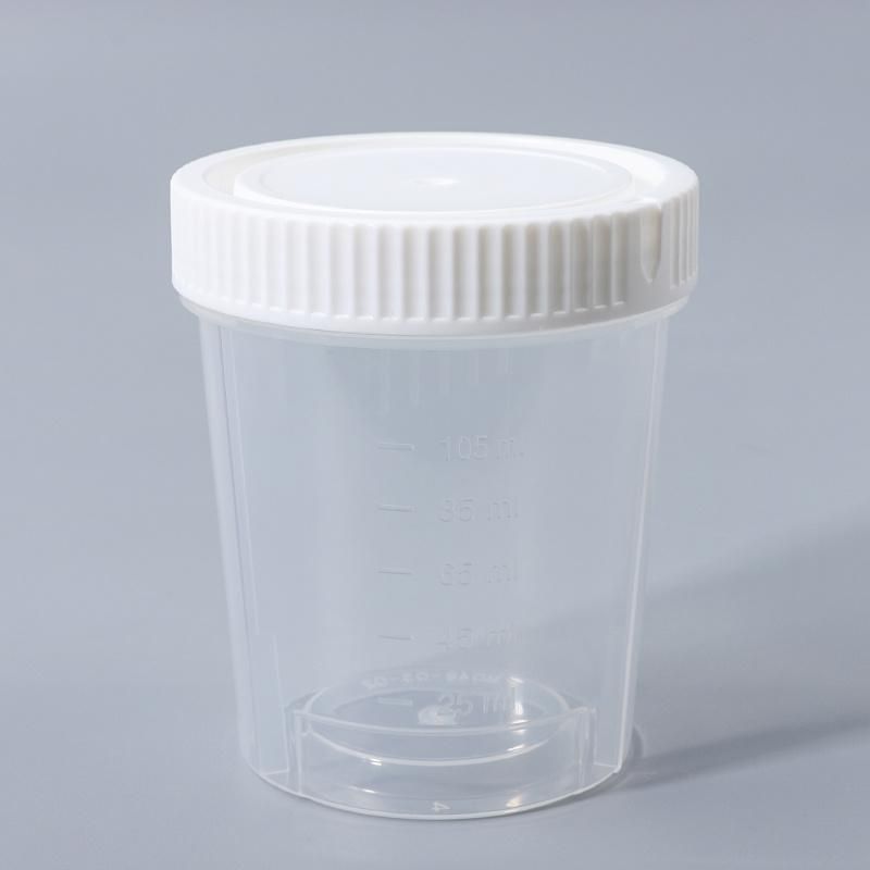 Bulk Price 105ml Stool Transparent Sterile Urine Plastic Cup