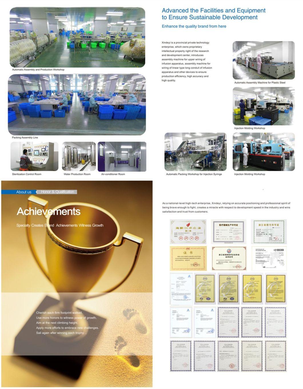 Disposable High Quality Medical Sterilized PVC Oxygen Connecting Tube for Single Use