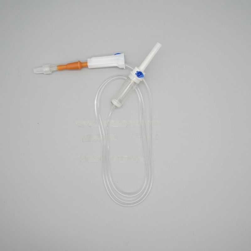 Infusion Set Luer Slip Luer Lock Disposable IV Set with CE