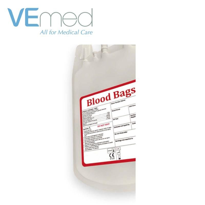 Disposable Double Cpda-1 Blood Transfusion Set Blood Bag