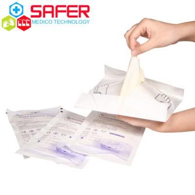 Disposable Medical Latex Sterial Surgical Gloves with Powder