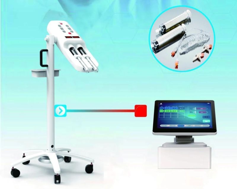 High Quality Medrad Stellant Syringe Injection System CT Contrast Media Injector Sterile Syringe