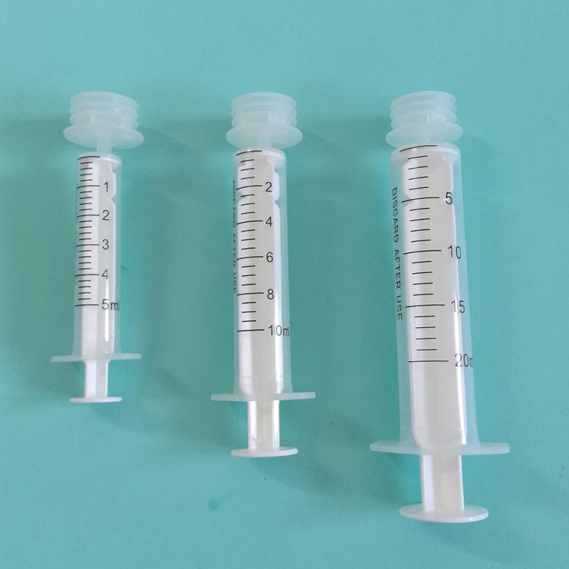 1ml 3ml 5ml 10ml 20ml 30ml 60ml Plastic Oral Syringes with Tip Cap