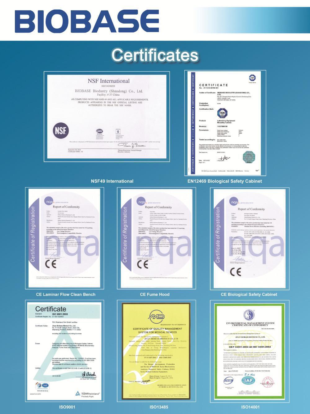 Biobase in Vitro Diagnostic Biochemistry Reagent Kits 118 Items Reagent Kits