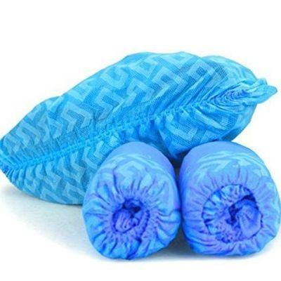 Exquisite Workmanship Shoe Cover Non-Slip Anti Skid Shoe Cover Blue Plastic Nonslip