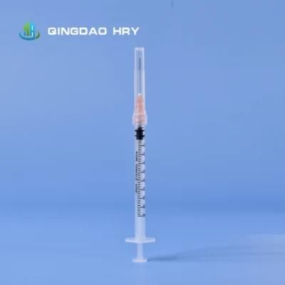 Manufacture of Sterile Disposable Syringe 1ml with Needle Luer Lock or Luer Slip Medical Disposable Syringe Fast Delivery