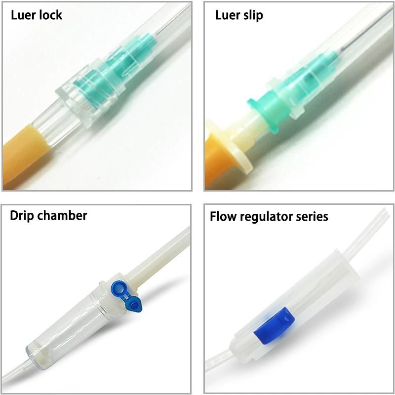 Turkey Hot Selling Disposable Infusion Set IV Set with CE and ISO