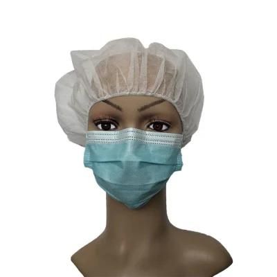 Environmentally Wind Proof Anti-Bacterial Protective Bfe99 PP Nonwoven Disposable Latex Free Supplier Surgical Dental Face Mask