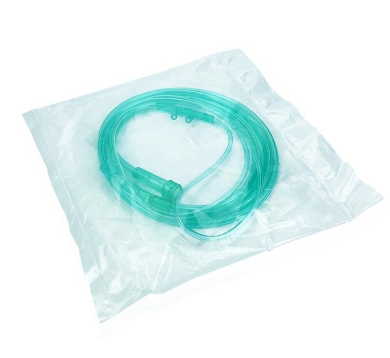 Wego Medical Manufacturers Disposable Medical PVC Nasal Cannula Nasal Catheter Oxygen Tube