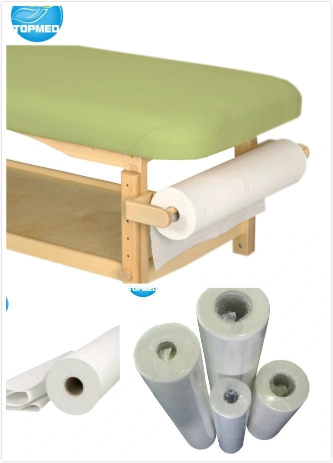 White Perforated Rolls Nonwoven Massage Bed Sheet Roll