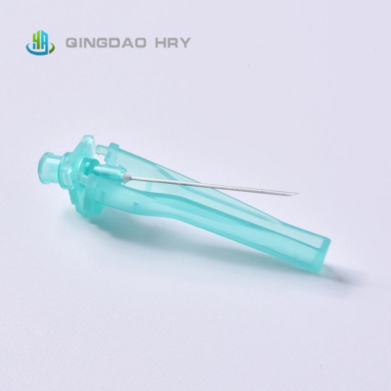 Different Sizes Safety Stainless Hypodermic Needle Safety Syringe Needle with CE ISO FDA &510K