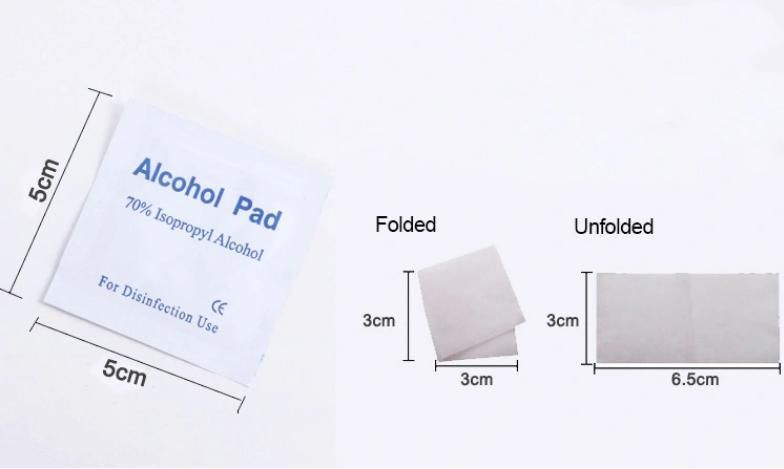 Hot-Selling Medical Non-Woven Alcohol Prep Pad Alcohol Swabs