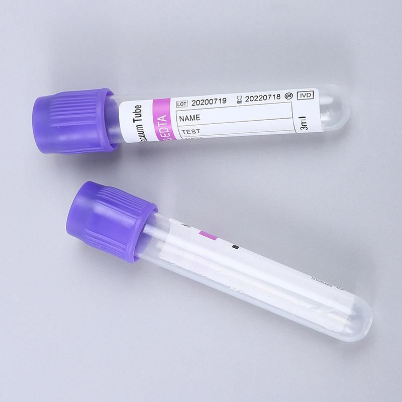 Fast Shipping Collection Sample Test Tube Vacuum Blood Tube