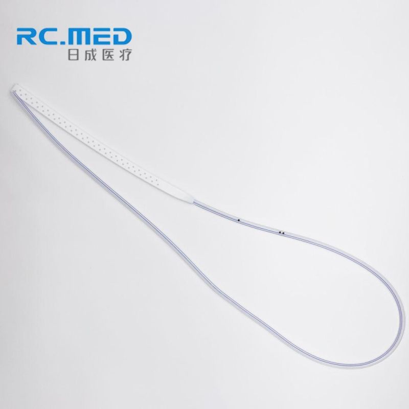 Wound Drainage Reservoir Soft Silicone Perforated Drainage Tube