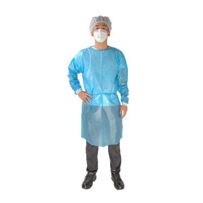 Guardwear OEM PP PE High Quality Medical Coverall Protective Disposable Grown PPE Medical Isolation Grown