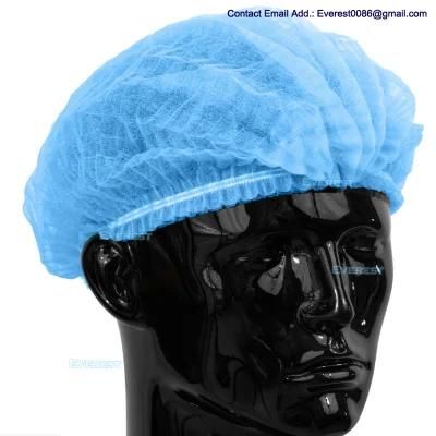 Disposable PP Mop Cap with Single/ Double Stitched