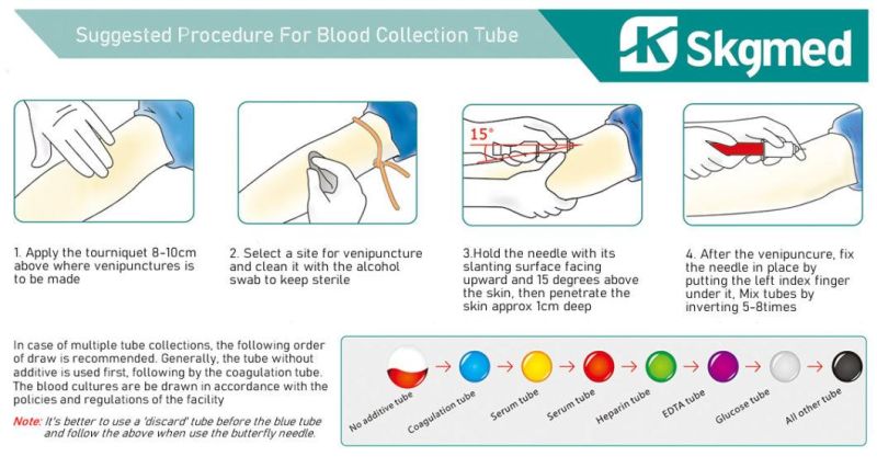 Popular PRO-Coagulation Clot Activator Vacuum Blood Collection Tube